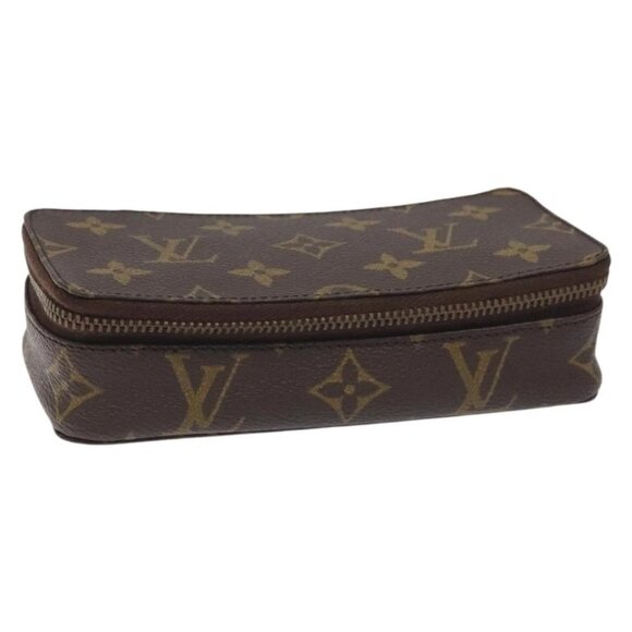 LOUIS VUITTON Monogram Posh Monte Carlo Jewelry Box Vintage M47350 Auth 131498 - Picture 1 of 16